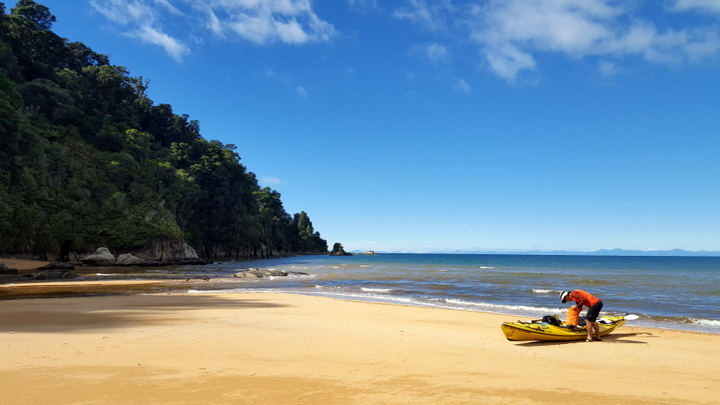 Kayaking in Abel Tasman